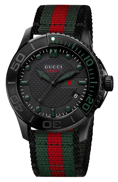 gucci small watch straps|Gucci G.